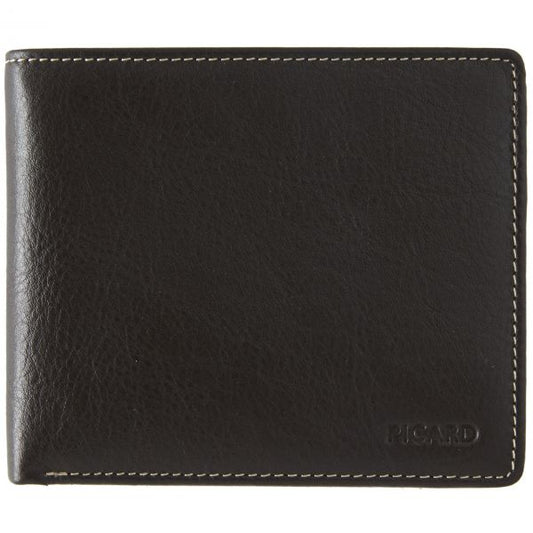 Cow Leather Wallet With White Texture