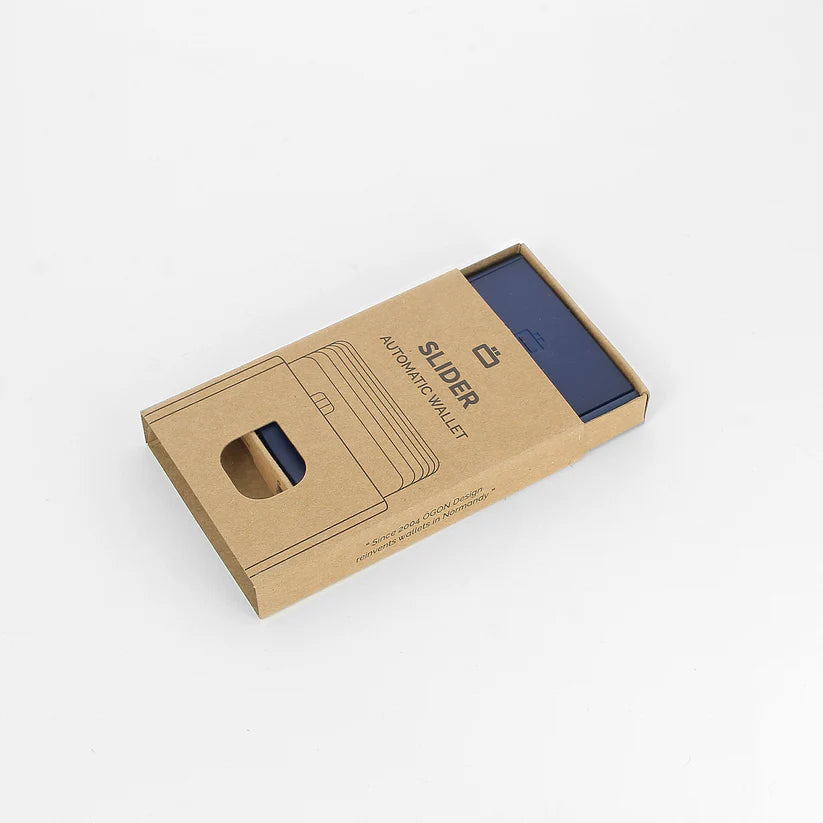 Card Holder Slider | Navy Blue