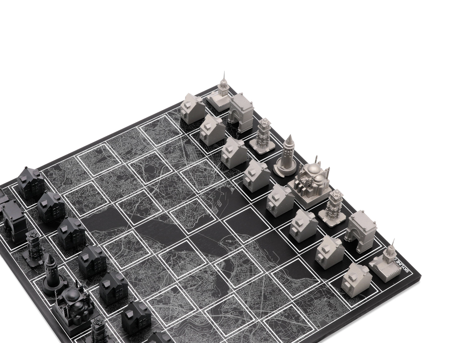 Stainless Steel Istanbul Edition With Istanbul Map Board