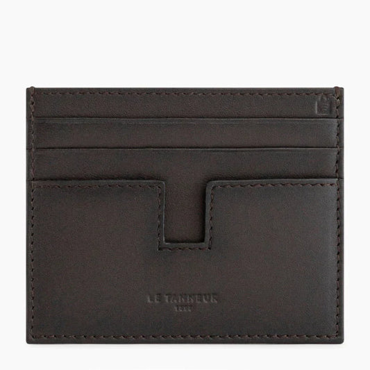 Albert Card Holder In Smooth Leather