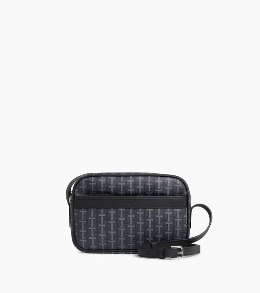 Small Monogram Canvas Shoulder Bag Signature LT Black