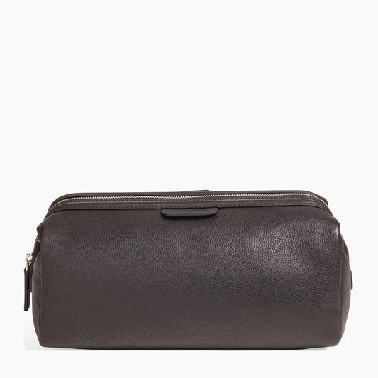 Charles Toilet Bag Grained Leather