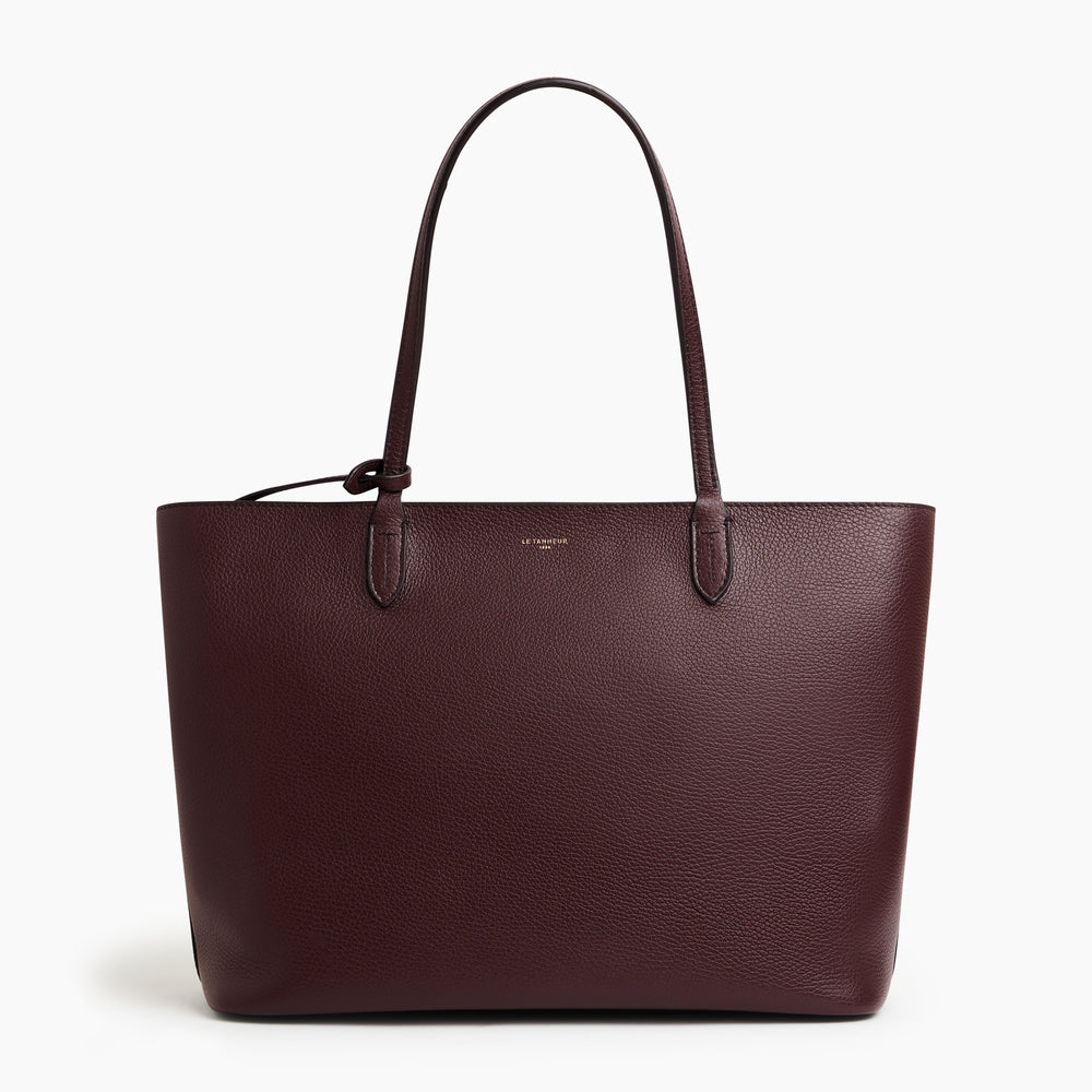 Louise Large Tote In Pebbled Leather