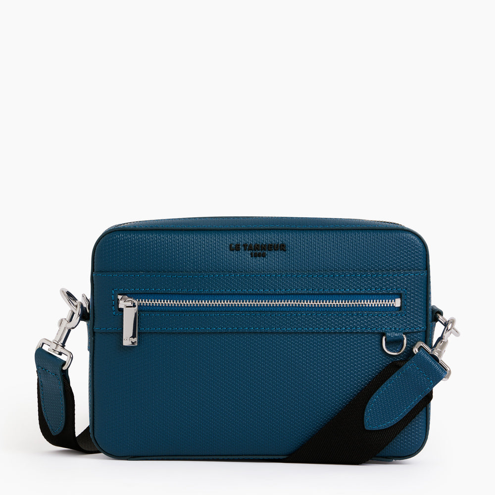 Emile Small Monogrammed Leather Shoulder Bag