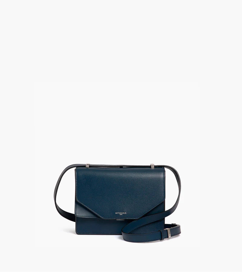 Naya Small Twilight Leather Shoulder Bag With Cork Effect