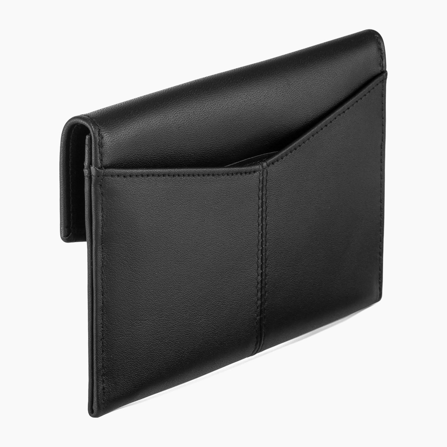 Charlotte Key Case In Smooth Leather Black