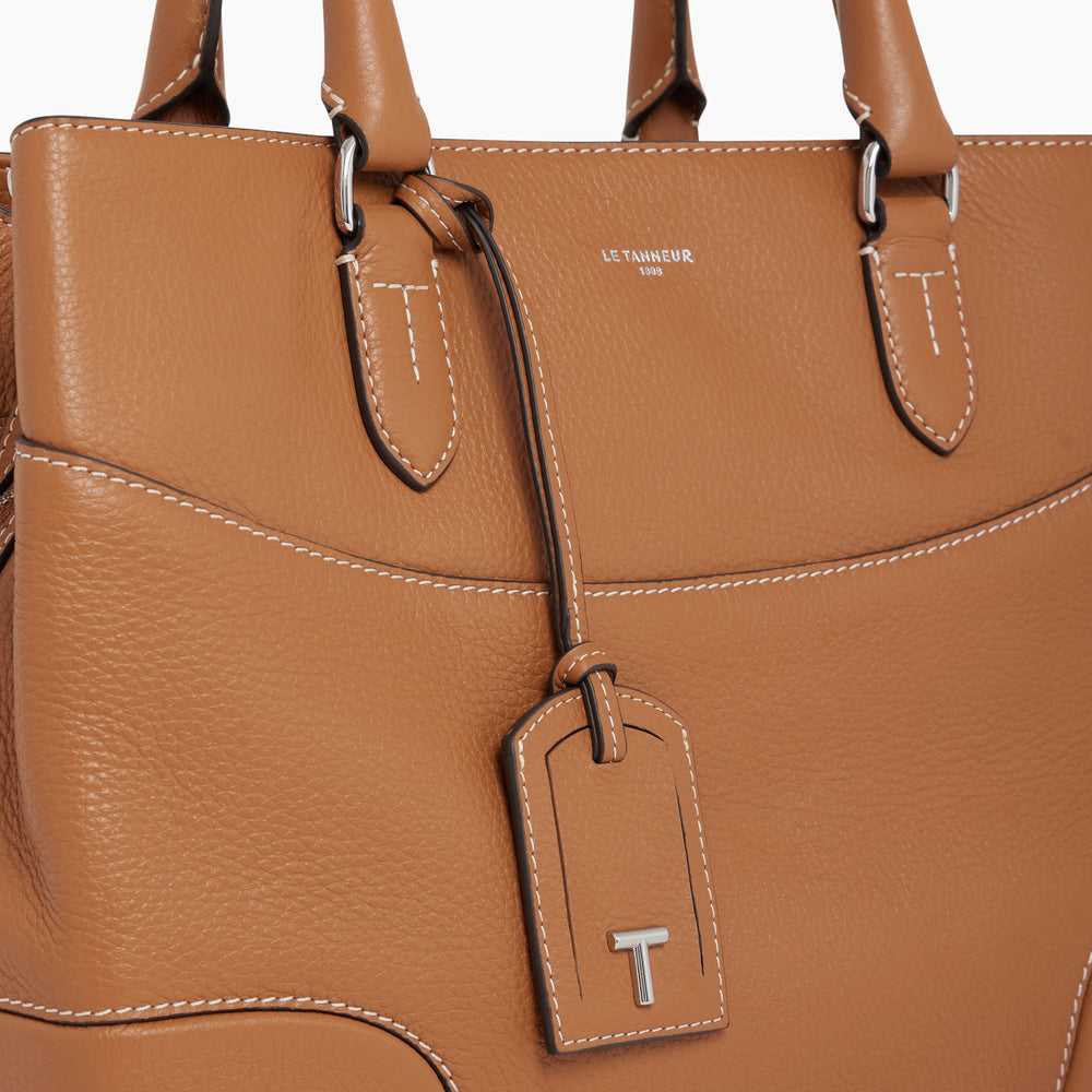 Romy Large bag in pebbled leather