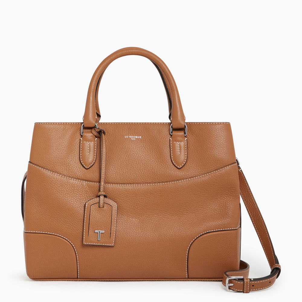 Romy Large bag in pebbled leather