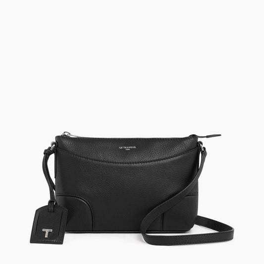 Romy Small Crossbody Bag in Grained Leather
