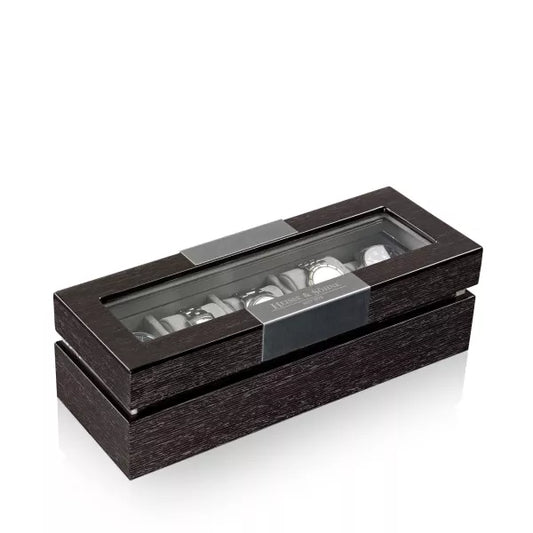 Heisse & Sohne Uhrenbox Executive Quercus For 5 Watches