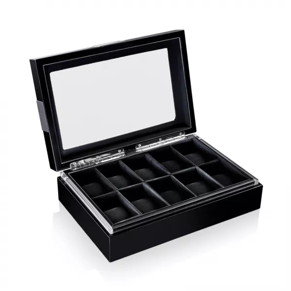 Watch Box Executive 10 - Black/Black