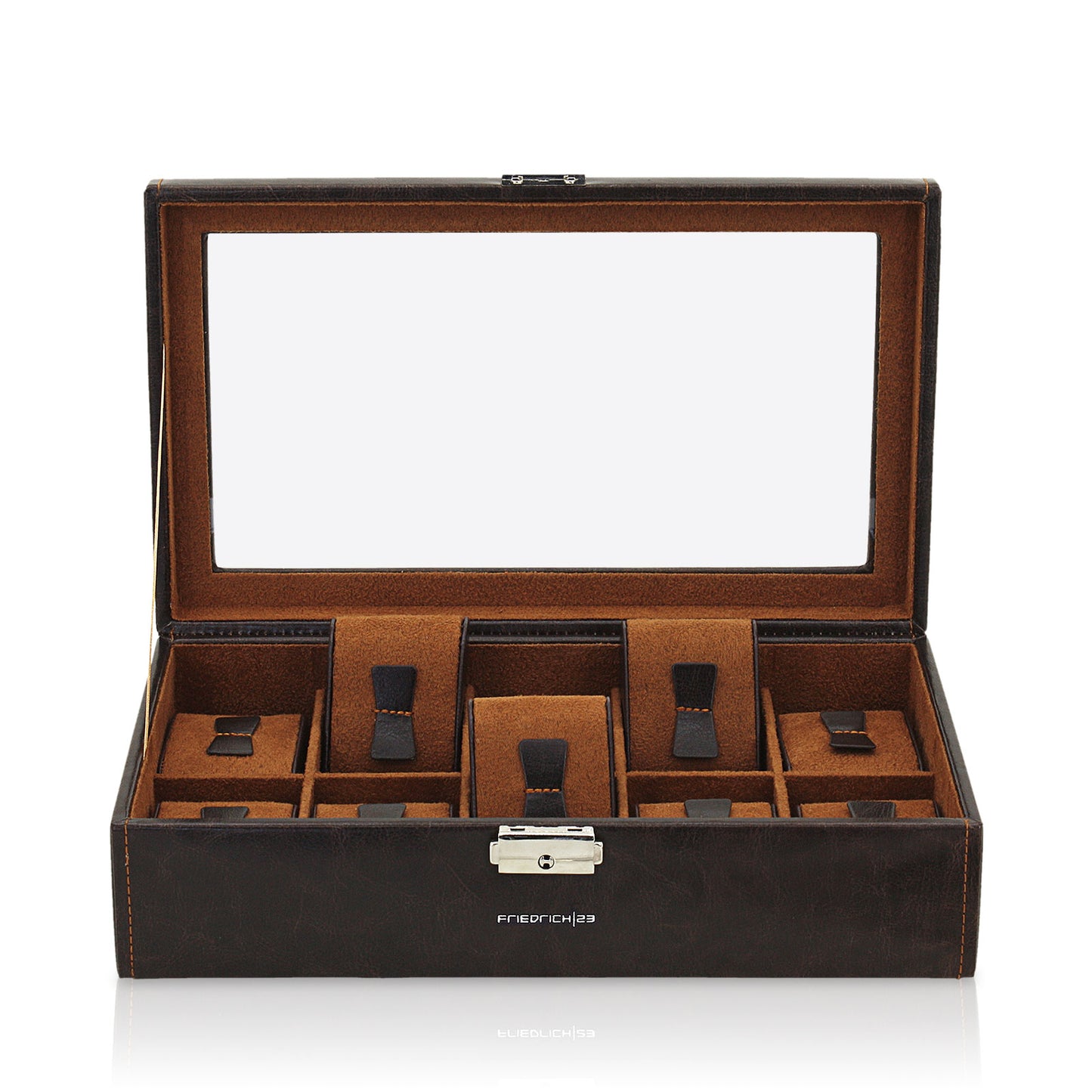 Watch Box with Window Bond 10 - Brown